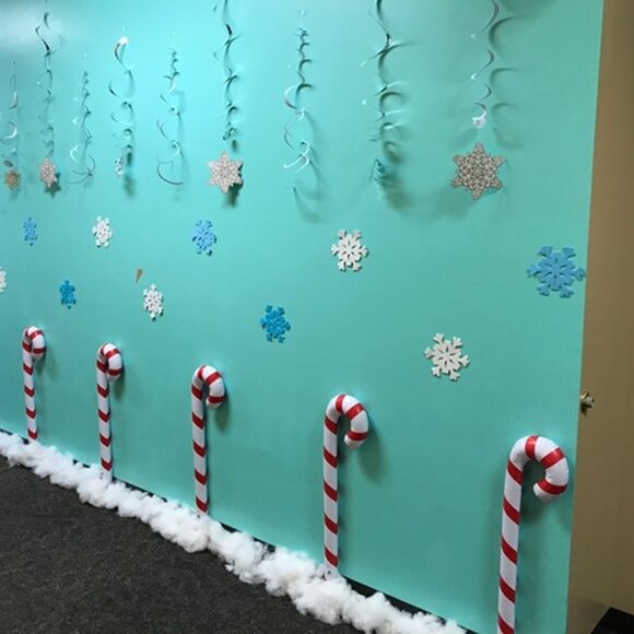 NEW Set of 6 Inflatable Christmas Candy Canes (35 Inches) Christmas Decorations - Picture 9 of 9